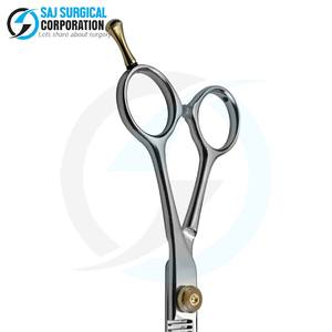 Tijeras de Adelgazamiento de Diseño Premium con Mango Innovador, Cuchillas de 32 Dientes, Acero Japonés, Certificación ISO, SAJ SURGICAL CORPORATION - Product Image 3
