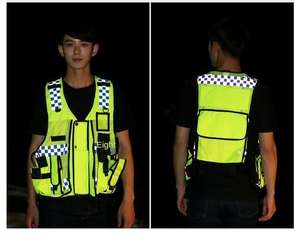 เสื้อกั๊กนิรภัยสะท้อนแสงสำหรับใส่เพื่อความปลอดภัย - Product Image 4