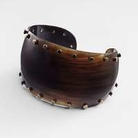 Meilleures ventes de produits en corne Bracelets de corne faits à la main et cadeaux de bracelet Bracelet de bijoux de mode en corne de vache de buffle Offre Spéciale par S E