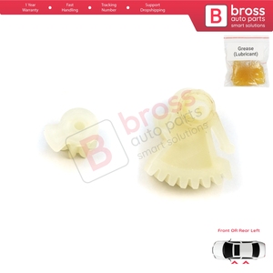 Engranajes de Reparación del Motor del Actuador de la Cerradura de la Puerta Delantera o Trasera Izquierda BDP144 para Linea, Albea, Palio, Siena 178, Punto 199, 51910171 - Product Image 2