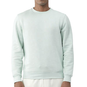 Sudadera de manga larga para hombre de alta calidad 100% fibra de bambú ODM personalizable antiarrugas deportes de invierno Casual Yoga Fitness - Product Image 1