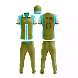 Logo personnalisé conception de maillot de cricket chemise et pantalon de haute qualité ensemble de cricket uniforme de cricket prix bon marché pour les hommes - Product Image 6