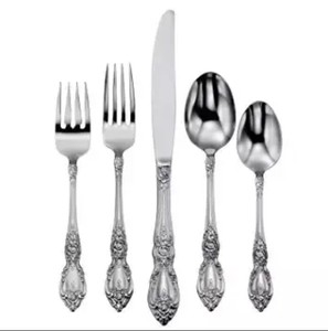 ชุดช้อนส้อมสำหรับเสิร์ฟในร้านอาหารเครื่องใช้บนโต๊ะอาหารแบบใช้แล้วทิ้งสำหรับงานแต่งงานในโรงแรม - Product Image 4