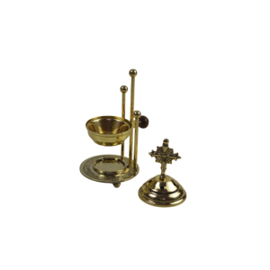 Brûleur d'encens au design moderne, finition dorée, article de parfumerie haut de gamme, prix abordable, best-seller - Product Image 6