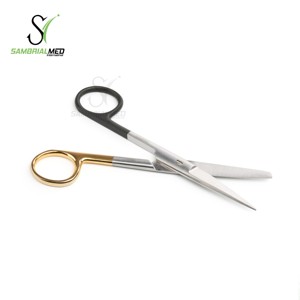 Y Tế Cấp Thép Không Gỉ Của Nhãn Hiệu Micro Tone Điều Hoạt Kéo 14.5Cm Sắc Nét/Cùn Cong Tay Trái Cho Phẫu Thuật Thẩm Mỹ - Product Image 3