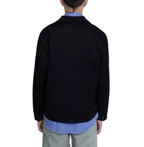 Chaqueta de trabajo de lona de peso pesado personalizada para hombres Estilo vintage de alta calidad con chaqueta bordada para hombres - Product Image 5