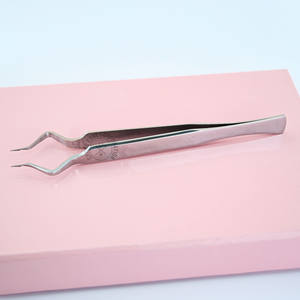 Professional Convenient Isolation Eyelash Secretion Forceps Tweezers for Grafting Stainless Steel <b>Lash</b> <b>Separator</b> Extension Tool - Product Image 1