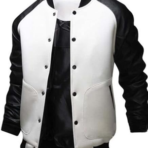 Chaqueta de béisbol Varsity personalizada de nuevo diseño de tendencia, chaqueta cortavientos Bomber con letras divididas, chaqueta ligera para adultos y jóvenes - Product Image 1