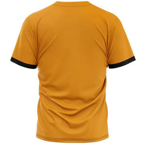 T-shirts en coton surdimensionnés pour hommes avec impression de logo personnalisé pour l'été Étiquettes de broderie personnalisées et marque OEM - Product Image 2