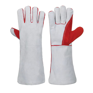 Gants de soudage ignifuges pour usage MIG et TIG Gants MIG avec isolation thermique pour industriel Gants de protection en cuir - Product Image 4