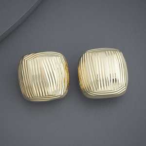 Boucles d'oreilles tendance religieuses à clous, design géométrique à pampilles, en zircon, diamant et perle, en alliage de zinc, acier inoxydable et plastique, pour soirée - Product Image 5