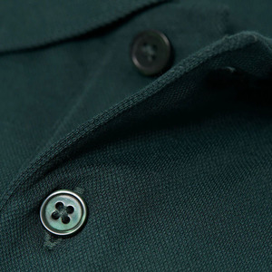 Polo en polyester personnalisé pour homme, à séchage rapide, manches courtes, jersey respirant, tricoté, brodé, motif de jersey de golf, ODM - Product Image 6