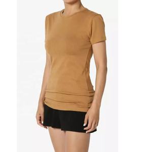 Camiseta de gran tamaño para mujer, Camiseta con estampado personalizado a la moda, con logo personalizado, gran oferta - Product Image 3