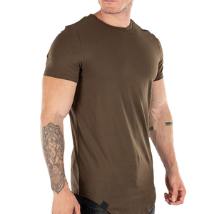 Peso ligero personalizado Logo impresión Fitness Wear medias mangas hombres camisetas OEM Etiqueta Privada Fitness Wear camisetas para hombres - Product Image 5