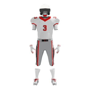 Derniers maillots de football de style américain avec short Hauts de football américain légers et durables Maillot de football américain pour hommes - Product Image 2