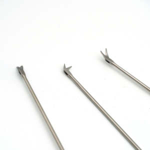 Forceps laryngé manuel en acier réutilisable, instruments chirurgicaux ORL, vente chaude - Product Image 1