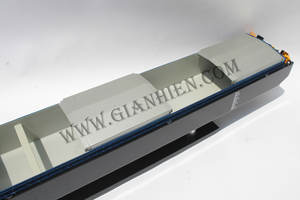 Gia Nhien Fabricant Approuvé Conception Personnalisée quantité minimale de commande Basse Navires Commerciaux BARGE MODÈLE DE BATEAU EN BOIS _ MODÈLE DE BATEAU ARTISANAT EN BOIS HAUT - Product Image 4