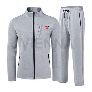 Ensemble de survêtement d'hiver personnalisé de haute qualité pour hommes, sweat-shirt et pantalon de jogging, tenue de sport - Product Image 3