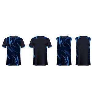 Maillots de football personnalisés imprimés numériquement en polyester/nylon, respirants et anti-humidité, sans manches, avec encolure bandeau - Product Image 2