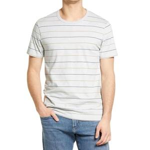 T-shirt d'été tendance pour homme 100% coton grande taille décontracté écologique respirant conception vierge OEM imprimé faible MOQ 2026 - Product Image 2