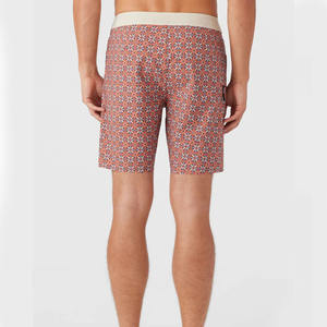 Shorts de plage pour hommes en gros, personnalisés, écologiques, à cordon de serrage, décontractés, à taille élastique, respirants, à séchage rapide, shorts de surf - Product Image 6