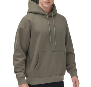 Sudadera clásica con capucha de algodón polar de 300 g/m². Sudadera con capucha de forro polar premium de 500 g/m². Sudadera con Capucha de Bajo MOQ - Product Image 3