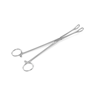 Pinzas para Esponjas y Aplicadores de Acero Inoxidable Collin, Rectas, 25 cm, Instrumentos Médicos Quirúrgicos Reutilizables, Certificación CE - Product Image 2