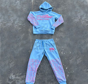 Ropa Deportiva Unisex Hombre Chándal Personalizado 500 GSM 100% Algodón Fleece - Product Image 1