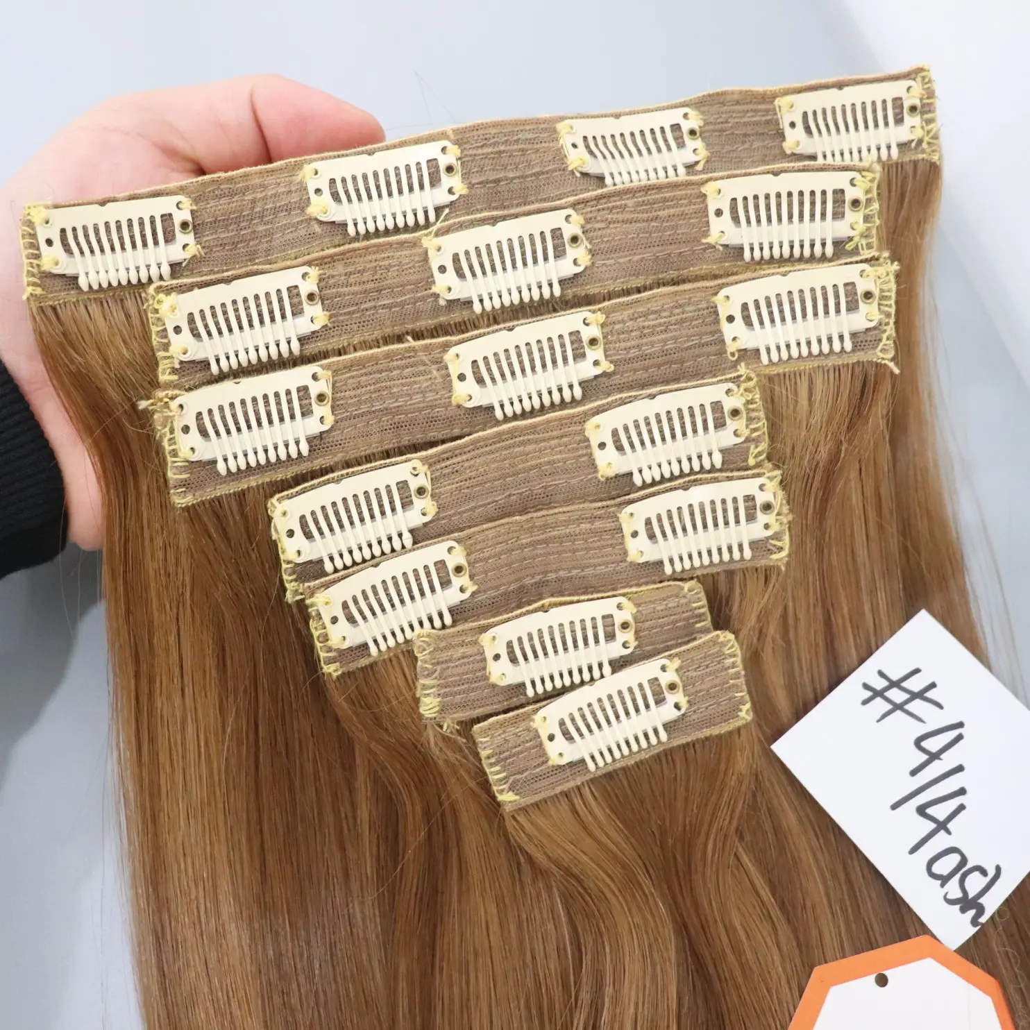 Высококачественная заколка для наращивания волос от 100% девственницы Вьетнама-Оптовые цены повышают ваш профессиональный бизнес в салоне