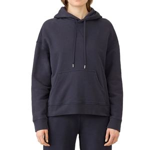 Sudadera con Capucha Premium de Algodón de Rizo para Mujer, Corte Holgado, Informal, para Todas las Temporadas, con Bolsillo de Parche y Logotipo Frontal, MADE BY HI 2026 - Product Image 2