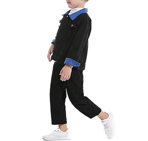 Chaquetas Vaqueras de Manga Larga para Niños, Estilo Vintage, Ropa de Bebé, Venta al por Mayor Directa de Fábrica, OEM Personalizado - Product Image 4