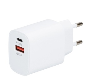 Caricabatterie USB C+A 30W a ricarica rapida (GSC 105515011) (Confezione blister) - Product Image 1