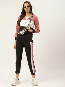 Survêtement de sport d'hiver unisexe en coton personnalisé OEM Logo anti-entraînement avec col à capuche ensemble de vêtements de sport pour hommes et femmes - Product Image 3