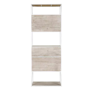 Lavado blanco nuevo mejor gabinete de madera Unidad de almacenamiento de madera de acacia India Muebles rústicos hechos a mano OEM/ODM Exportador Diseño personalizado - Product Image 4