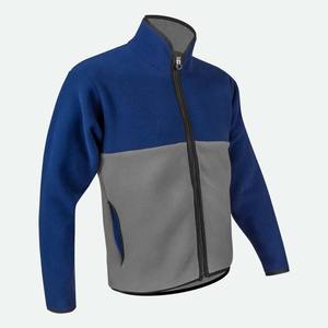 Wholesale Unisex Polar Fleece Jacket Windproof Warm Full Zip Anti Pilling Stand <b>Winter</b> Outdoor <b>Coat</b> for Hiking Camping Daily - Product Image 2