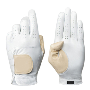 2025 vente personnalisé adulte en peau de mouton gants de Golf respirant Cabretta cuir doux couleur Logo concevoir votre propre - Product Image 2