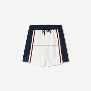 กางเกงขาสั้นผ้าฝ้ายฟอกกรดสำหรับผู้ชายแบบลำลองพิมพ์ลายสีซีดสำหรับผู้ชาย - Product Image 6