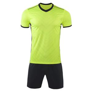 ชุดฟุตบอล100% เด็กผ้าโพลีเอสเตอร์ระบายอากาศได้ดีแห้งเร็วใส่ได้ทั้งชายและหญิงสีพื้นน้ำหนักเบา - Product Image 1