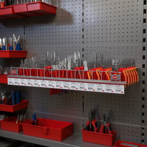 Knipex 15x6 Pliers Empty Wall Display for <b>Tool</b> <b>Storage</b> Made of Durable Plastic - Product Image 2
