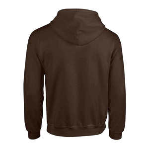 Sudadera con capucha de manga larga informal para hombre personalizada 100% algodón con cremallera y diseño de estampado de tendencia para el invierno - Product Image 3