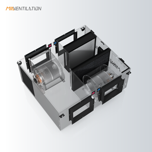 Vente directe d'usine, système de ventilation <span class=keywords><strong>à</strong></span> <span class=keywords><strong>double</strong></span> <span class=keywords><strong>flux</strong></span> flexible en acier galvanisé, économie d'énergie, 5000 m3/h - Product Image 1