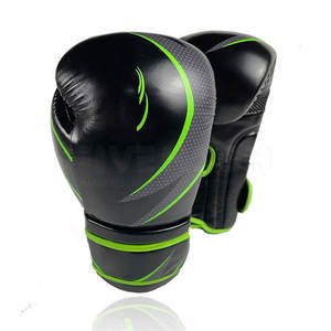 Guantes de Boxeo de Buena Calidad, Guantes de Boxeo con Logotipo Personalizado, Guantes de Boxeo de Cuero Resistente - Product Image 2