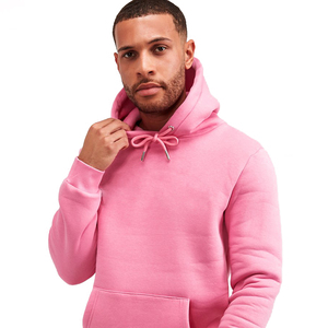 เสื้อสเวตเชิ้ตมีฮู้ดสีเหลืองสำหรับผู้ชาย ทรงปกติ ผ้าฝ้ายฟลีซ ลำลอง มีกระเป๋า เหมาะสำหรับใส่ในฤดูใบไม้ร่วง - Product Image 5