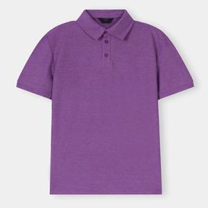 Polo homme blanc à manches courtes, 100% coton, tissu Oxford respirant, coupe classique, couleur unie, design tissé, boutons sur le devant - Product Image 5