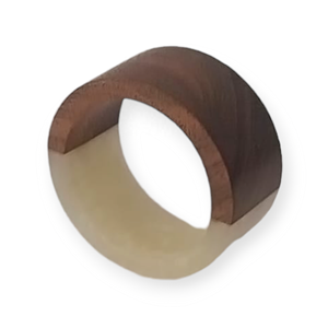 Fashionable Colorful Resin Wood Napkin Rings Set Customized Elegant Tabletop Holders Napkins Wood Crafts Wooden Boxes <b>Wall</b> <b>Signs</b> - Product Image 3