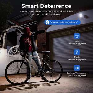 IMILAB EC6 Dual 2K+2K Outdoor Security <b>Camera</b>, 360° PTZ, Human & Vehicle Detection, Spotlight&Siren Alarm, WiFi & <b>Wired</b> Ethernet - Product Image 4