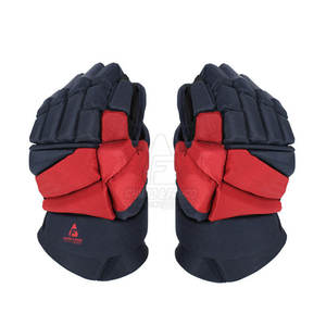Gants de hockey sur glace en cuir de haute qualité, fabrication professionnelle, légers, antidérapants, doigts entièrement couverts, service OEM - Product Image 2