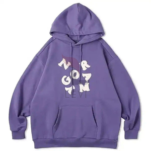 Basicscotton Blended Custom Puff Printing Men Hoodies Alta calidad Manga larga Invierno Suave Moda Cálida Sudadera con capucha - Product Image 5