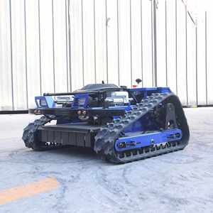 Nouveau design de tondeuse à gazon robot 2 temps 190cc tondeuse à gazon à roues avec télécommande coupe-herbe vente en gros pas cher - Product Image 1