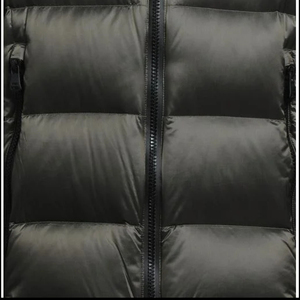 Chaqueta acolchada con estampado OEM personalizado de tendencia de invierno 2025, soporte con capucha para hombre, Material de tela transpirable impermeable, logotipo personalizado - Product Image 3